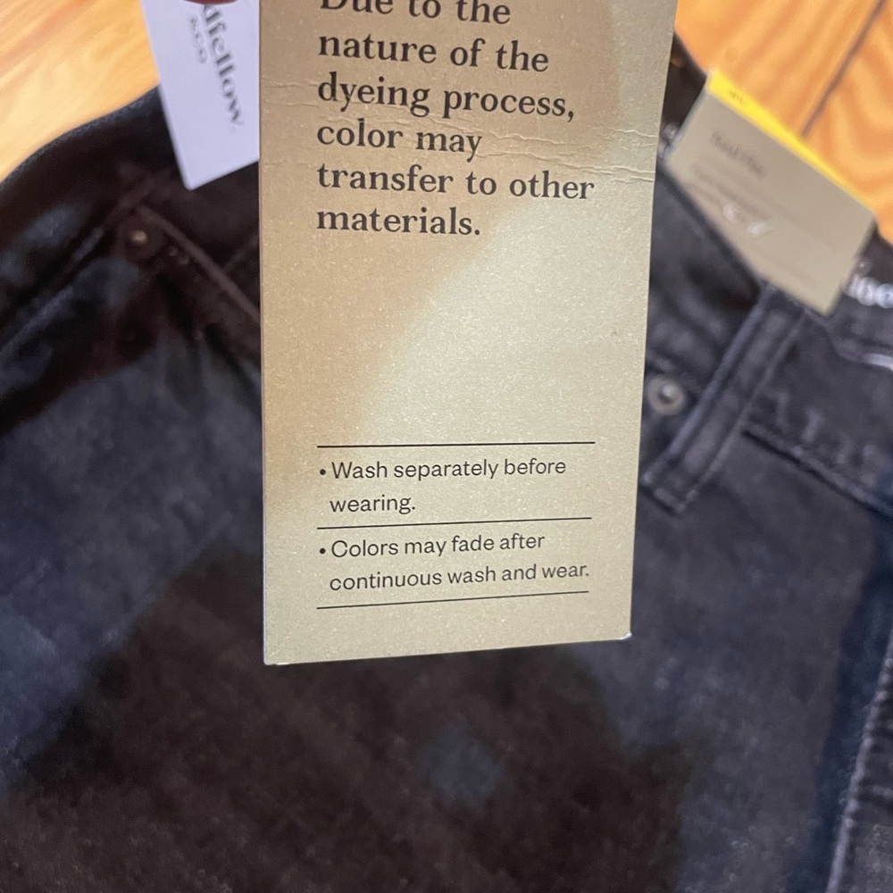 NWT Goodfellow & CO Total Flex Slim Black Jeans Size 32 - Picture 5 of 10